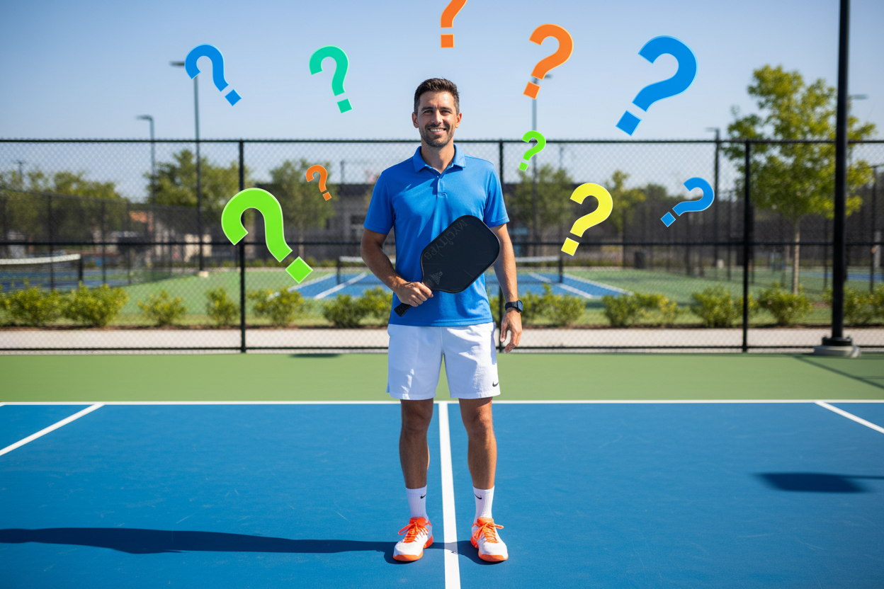 Pickleball FAQ häufigste Fragen beantwortet Spieler mit MyCityPB Paddle