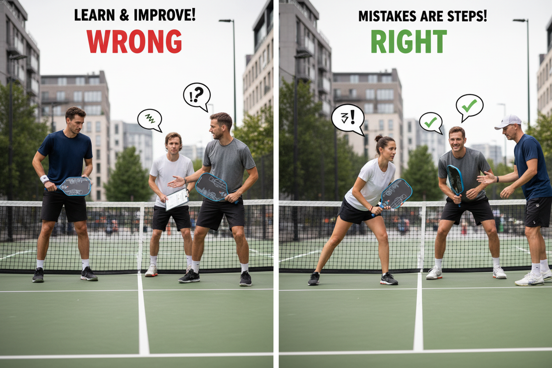 Pickleball Anfängerfehler vermeiden - Richtige Technik und Positionierung auf dem Court