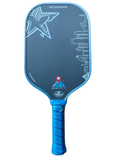 MyCityPB The Governor Pickleball-Schläger Dallas Edition Carbon-Fiberglas Premium Paddle