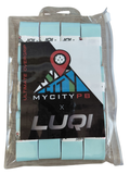 LUQI Overgrips Griffbänder türkis 12er Pack Pickleball rutschfest MyCityPB