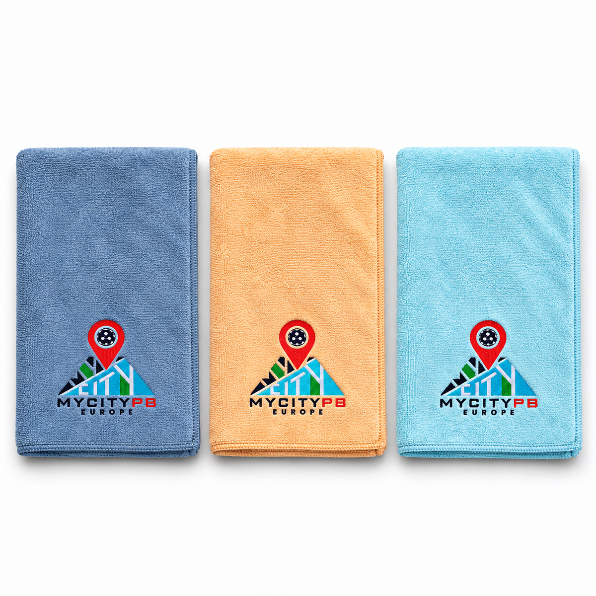 MyCityPB Sporthandtuch – Mikrofaser, 100 × 40 cm