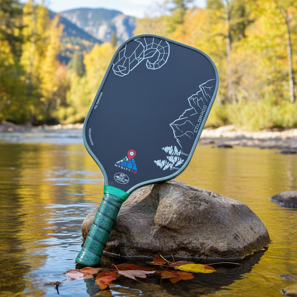 MyCityPB The Governor Colorado Paddle Nahaufnahme Spielfläche Carbon