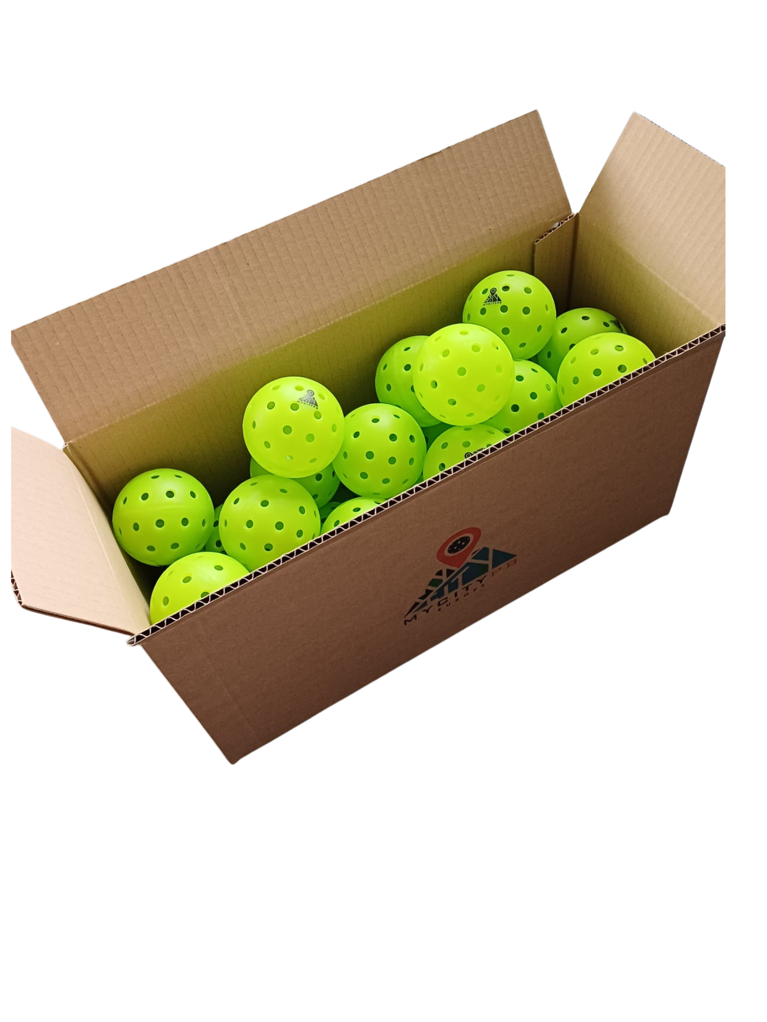 MyCityPB Pickleball outdoor hart 30er Karton
