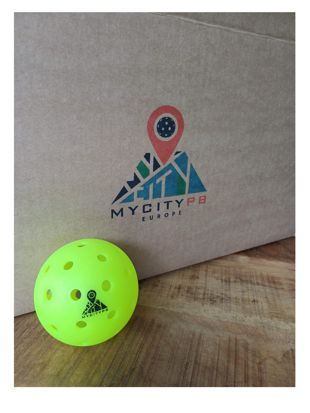 MyCityPB Pickleball outdoor hart 30er Karton