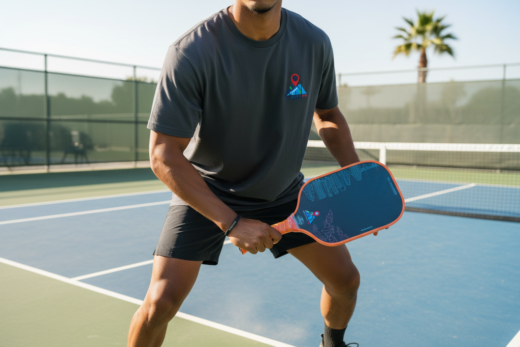 Action mit Austin Paddle - Ready Position