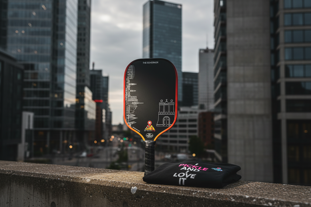 Governor Hamburg & T-Shirt - Urban Setting