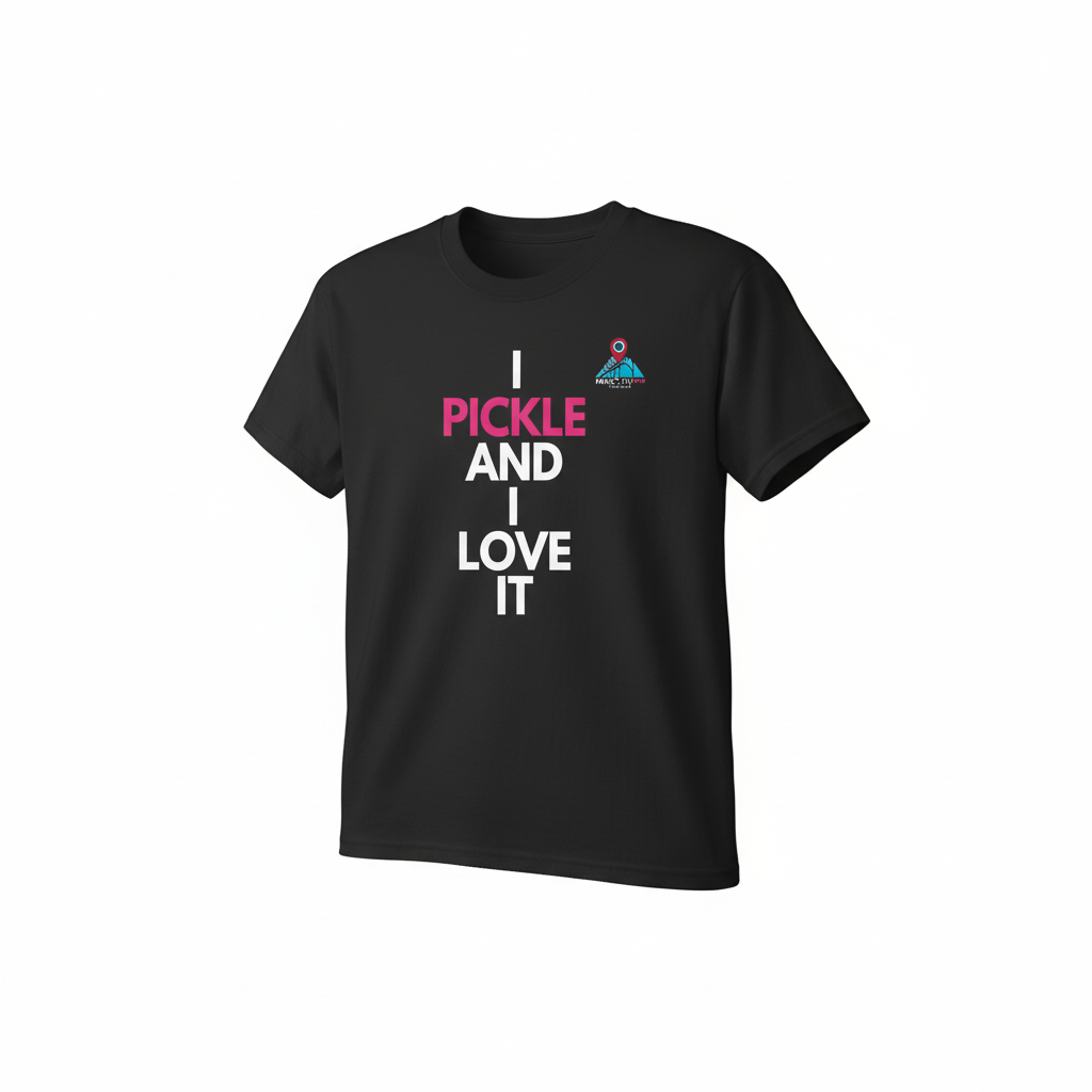 T-Shirt Seitenansicht schwarz